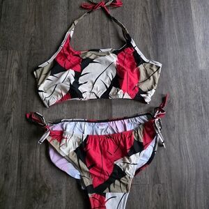 Womens Ruby ❤️ Period 2 Piece Swimsuit 2XL NEW